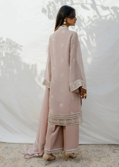 Mahgul | Eid Edit 2024 | Mauve Flora - Pakistani Designer Dress - by Mahgul | Type: Luxury - 100% Original at Saira Sultan