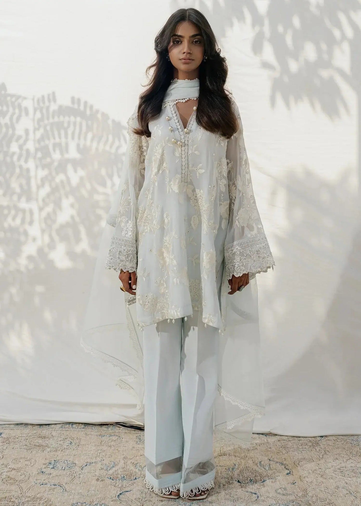 Mahgul | Eid Edit 2024 | Cloud Shine - Pakistani Designer Dress - by Mahgul | Type: Luxury - 100% Original at Saira Sultan