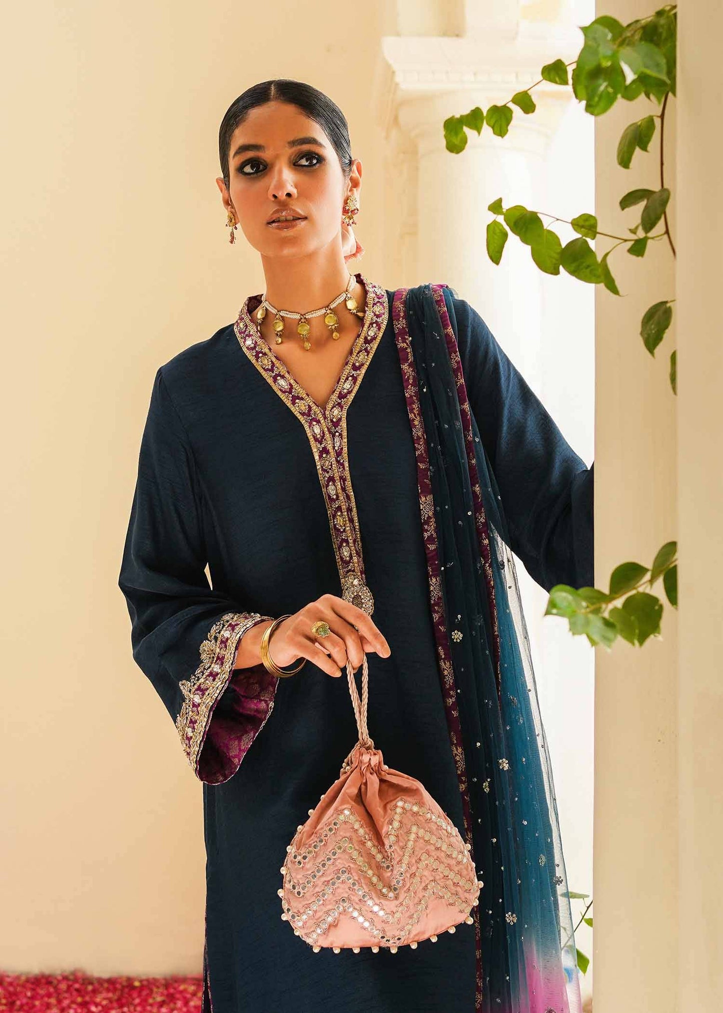 Mahgul | Eid Edit 2024 | Daria - Pakistani Designer Dress - by Mahgul | Type: Luxury - 100% Original at Saira Sultan