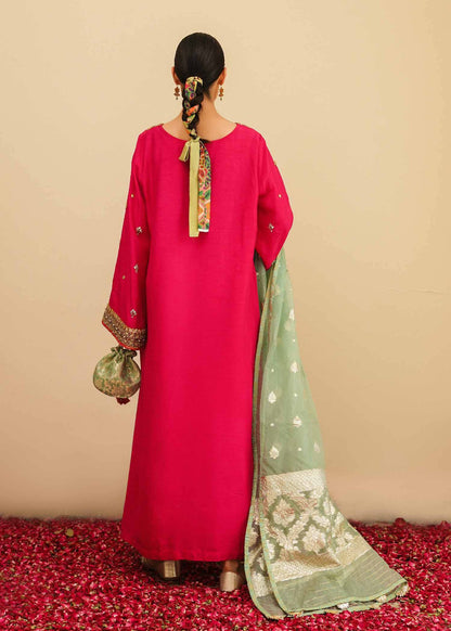 Mahgul | Eid Edit 2024 | Fuschia Rose - Pakistani Designer Dress - by Mahgul | Type: Luxury - 100% Original at Saira Sultan