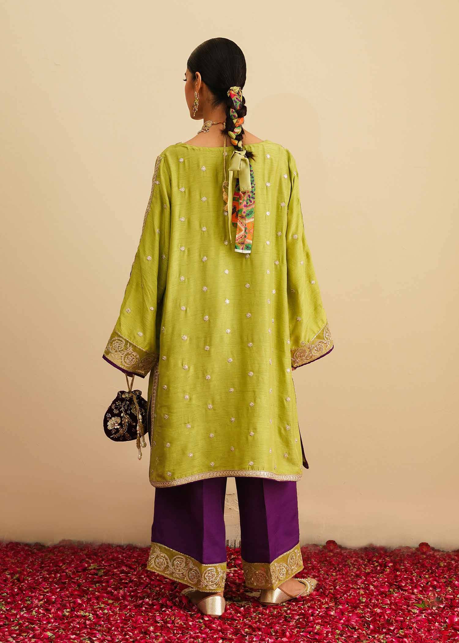 Mahgul | Eid Edit 2024 | Twilight Garden - Pakistani Designer Dress - by Mahgul | Type: Luxury - 100% Original at Saira Sultan