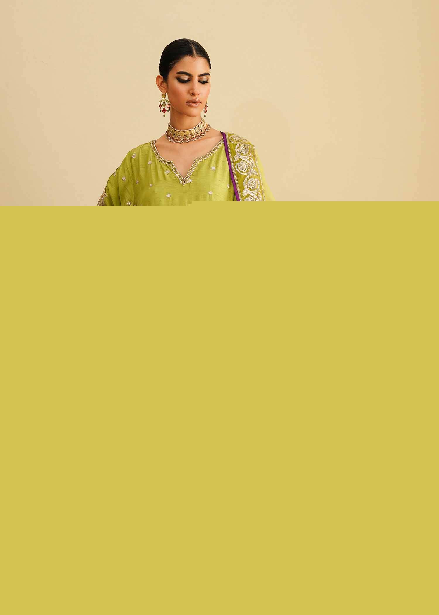 Mahgul | Eid Edit 2024 | Twilight Garden - Pakistani Designer Dress - by Mahgul | Type: Luxury - 100% Original at Saira Sultan