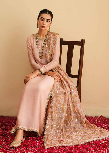 Mahgul | Eid Edit 2024 | Pink Elegance - Pakistani Designer Dress - by Mahgul | Type: Luxury - 100% Original at Saira Sultan