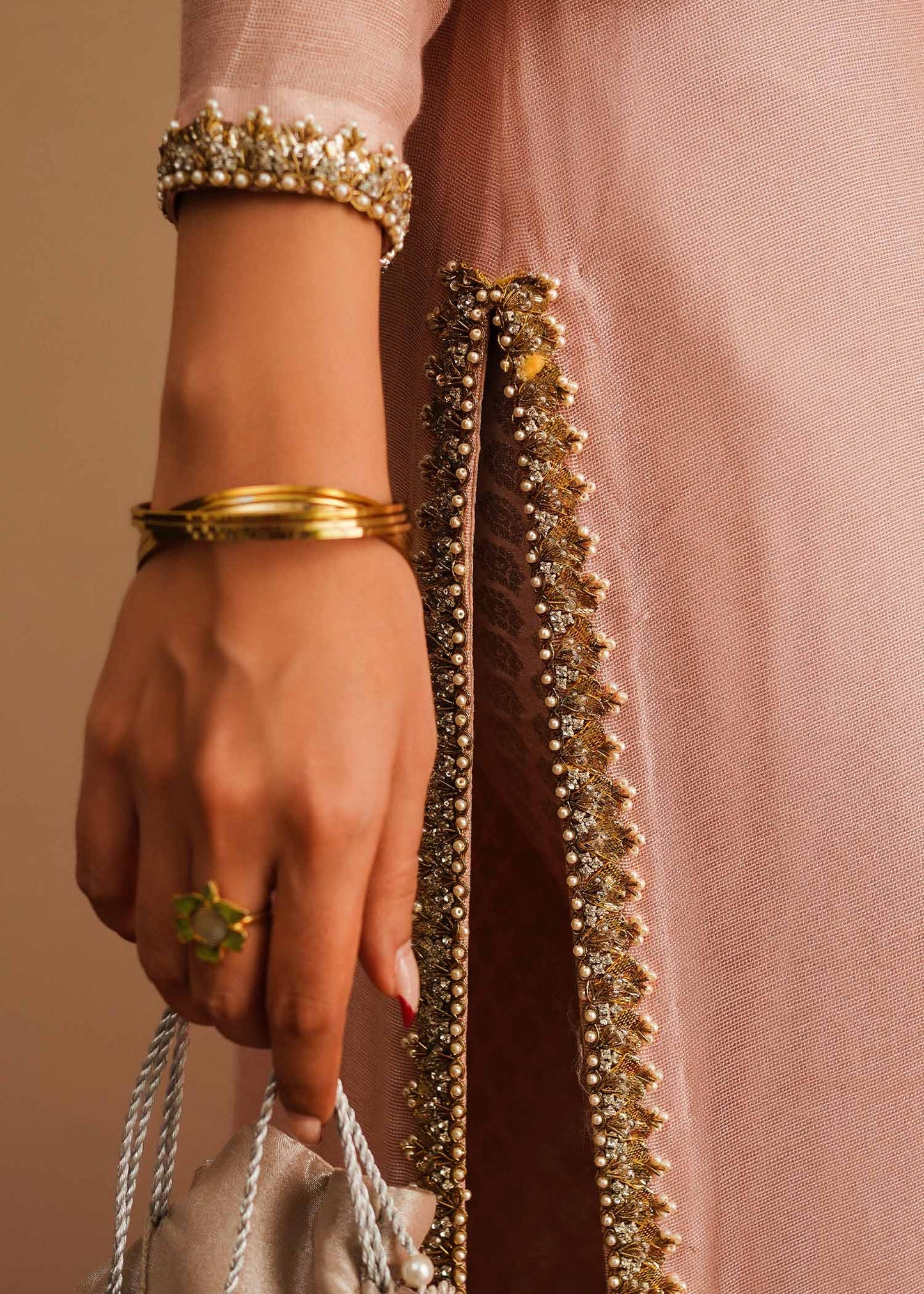 Mahgul | Eid Edit 2024 | Pink Elegance - Pakistani Designer Dress - by Mahgul | Type: Luxury - 100% Original at Saira Sultan