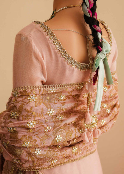 Mahgul | Eid Edit 2024 | Pink Elegance - Pakistani Designer Dress - by Mahgul | Type: Luxury - 100% Original at Saira Sultan