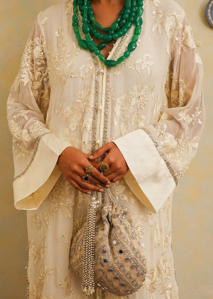 Mahgul | Eid Edit 2024 | Luxe Ivoir - Pakistani Designer Dress - by Mahgul | Type: Luxury - 100% Original at Saira Sultan