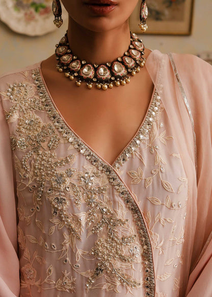 Mahgul | Eid Edit 2024 | Pink Shade - Pakistani Designer Dress - by Mahgul | Type: Luxury - 100% Original at Saira Sultan
