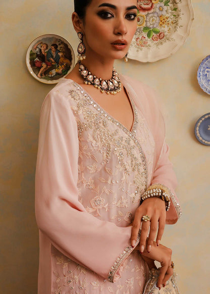 Mahgul | Eid Edit 2024 | Pink Shade - Pakistani Designer Dress - by Mahgul | Type: Luxury - 100% Original at Saira Sultan