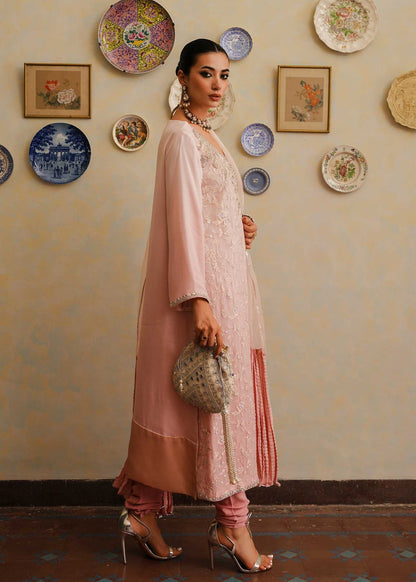 Mahgul | Eid Edit 2024 | Pink Shade - Pakistani Designer Dress - by Mahgul | Type: Luxury - 100% Original at Saira Sultan