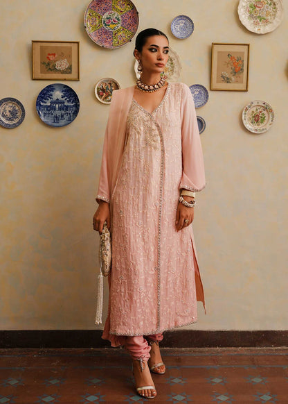 Mahgul | Eid Edit 2024 | Pink Shade - Pakistani Designer Dress - by Mahgul | Type: Luxury - 100% Original at Saira Sultan