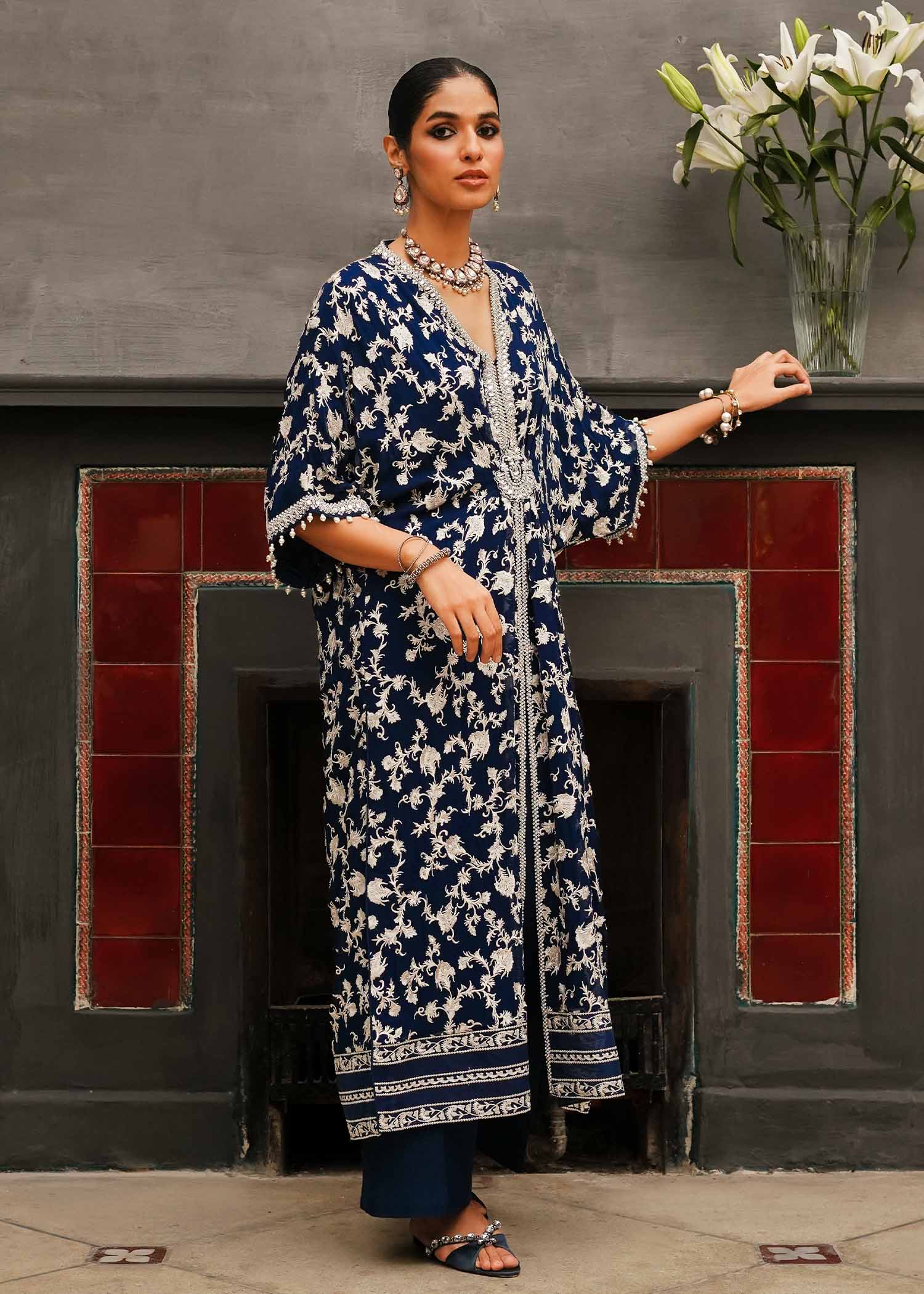 Mahgul | Eid Edit 2024 | Midnight Sun - Pakistani Designer Dress - by Mahgul | Type: Luxury - 100% Original at Saira Sultan