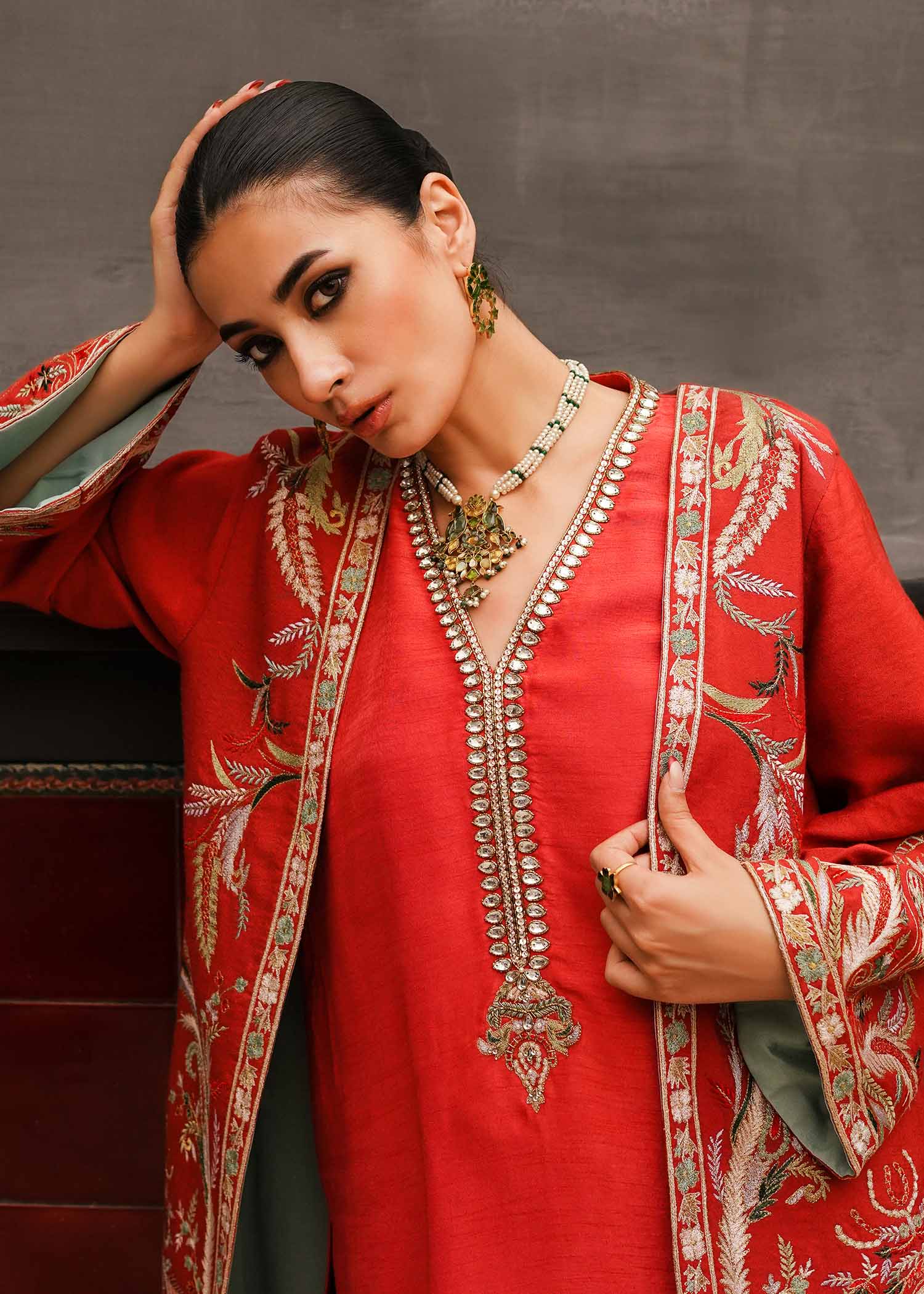 Mahgul | Eid Edit 2024 | Kashmiri Dreams - Pakistani Designer Dress - by Mahgul | Type: Luxury - 100% Original at Saira Sultan