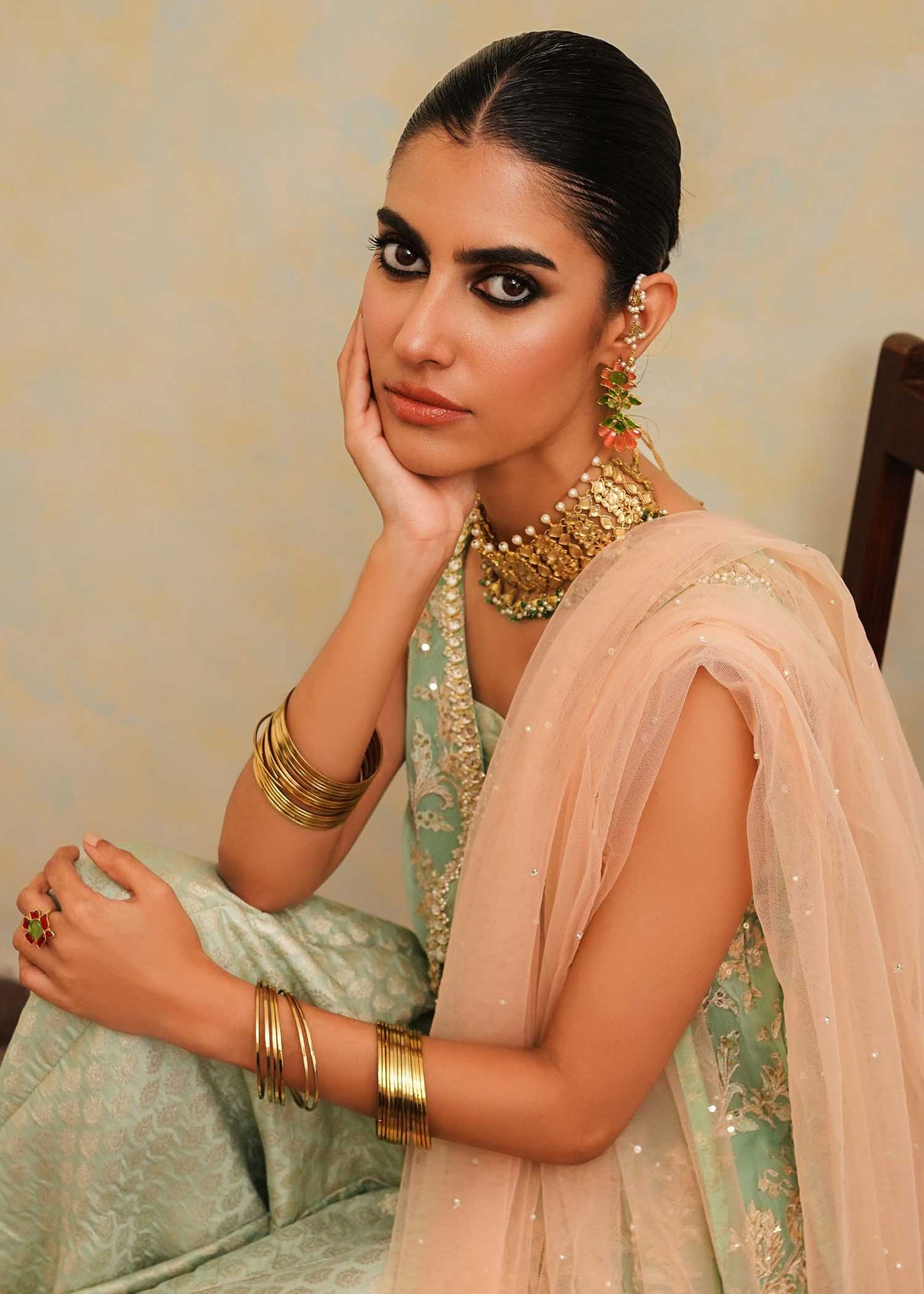 Mahgul | Eid Edit 2024 | Aqua Dream - Pakistani Designer Dress - by Mahgul | Type: Luxury - 100% Original at Saira Sultan