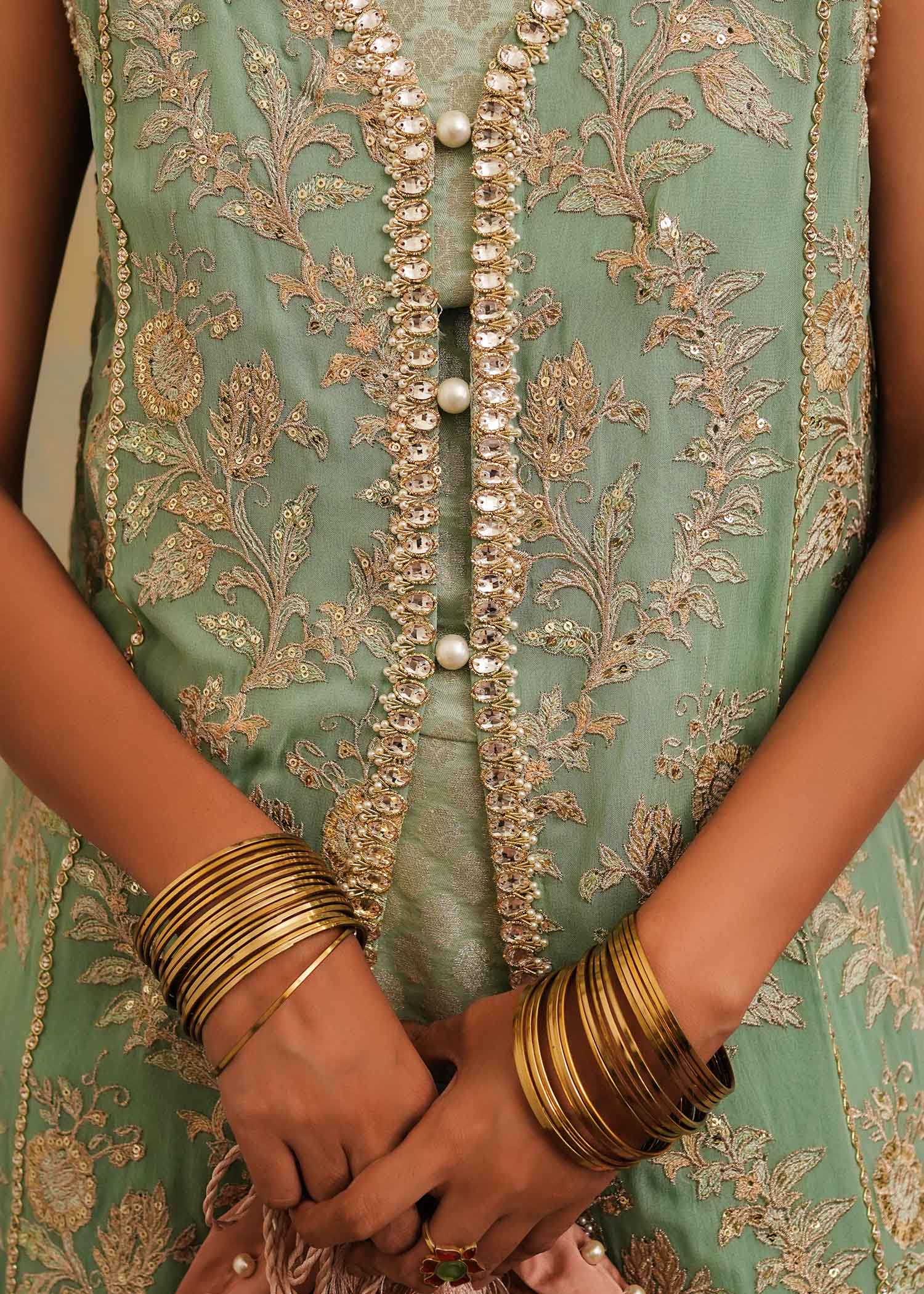 Mahgul | Eid Edit 2024 | Aqua Dream - Pakistani Designer Dress - by Mahgul | Type: Luxury - 100% Original at Saira Sultan