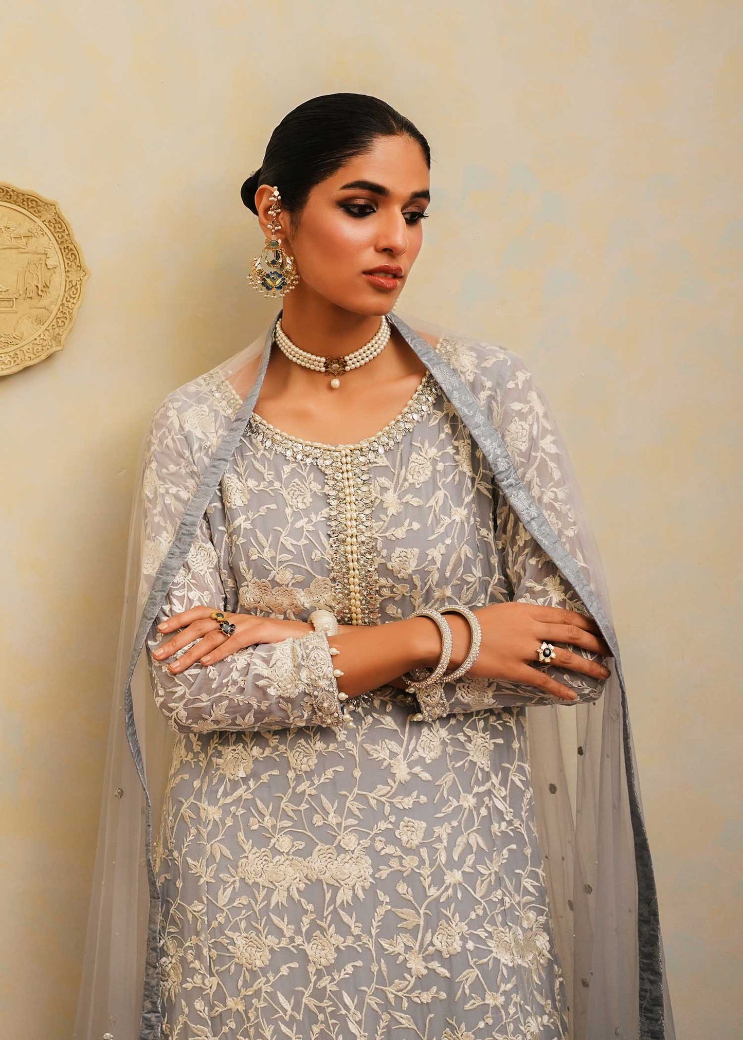 Mahgul | Eid Edit 2024 | Sage Reverie - Pakistani Designer Dress - by Mahgul | Type: Luxury - 100% Original at Saira Sultan