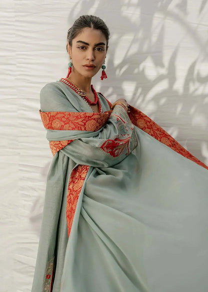 Mahgul | Eid Edit 2024 | Kashmiri Sea - Pakistani Designer Dress - by Mahgul | Type: Luxury - 100% Original at Saira Sultan