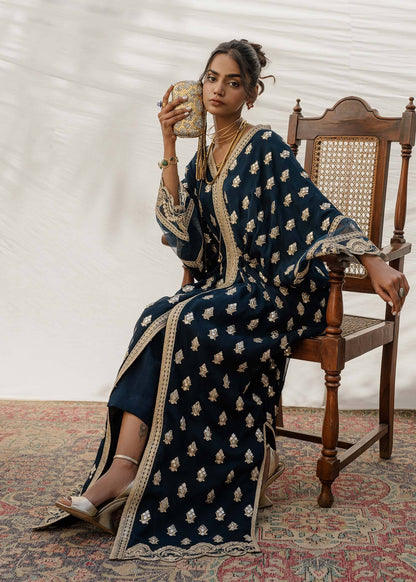 Mahgul | Eid Edit 2024 | Indigo Mirror - Pakistani Designer Dress - by Mahgul | Type: Luxury - 100% Original at Saira Sultan