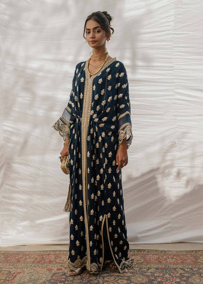 Mahgul | Eid Edit 2024 | Indigo Mirror - Pakistani Designer Dress - by Mahgul | Type: Luxury - 100% Original at Saira Sultan
