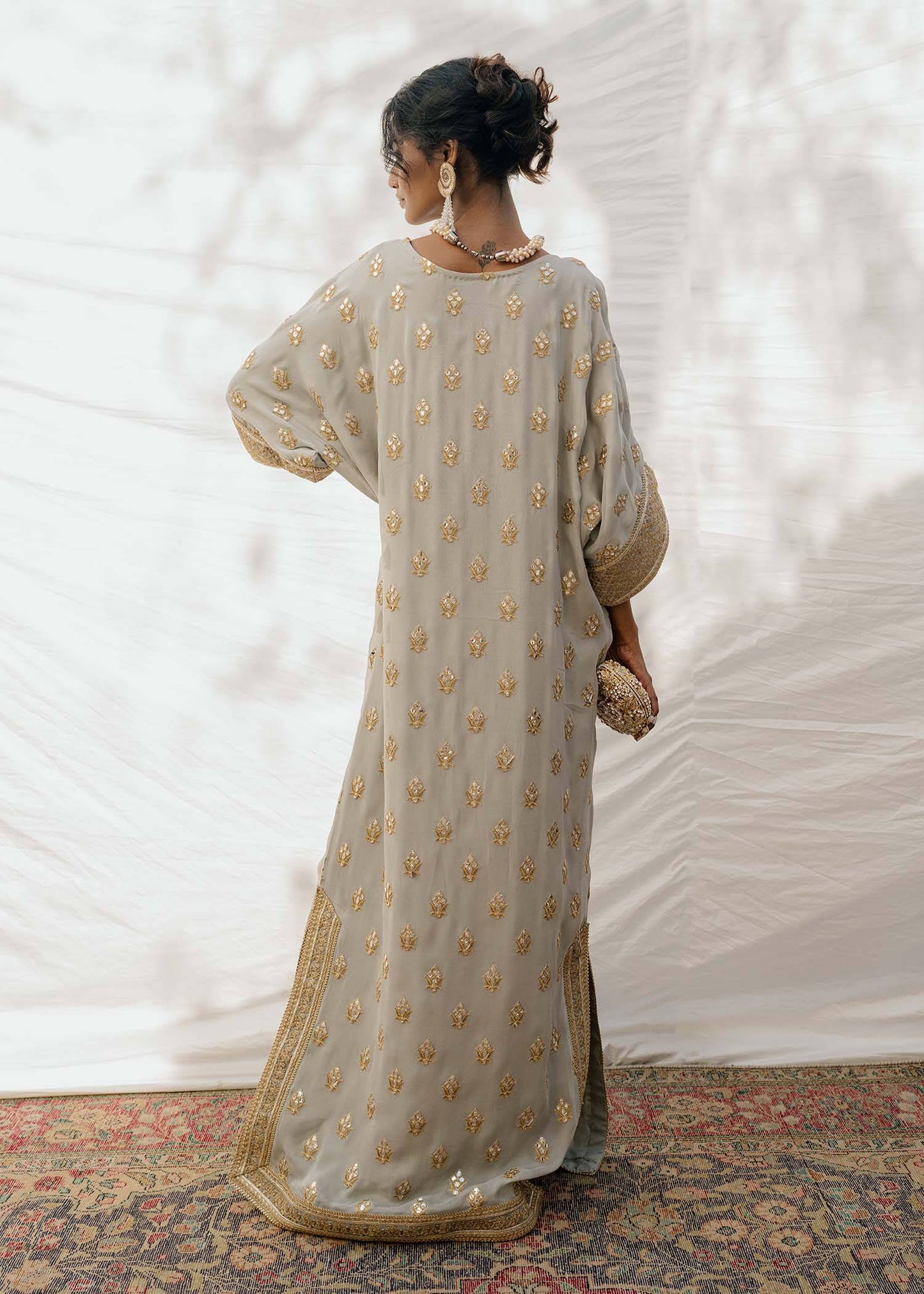Mahgul | Eid Edit 2024 | Grey Amethyst - Pakistani Designer Dress - by Mahgul | Type: Luxury - 100% Original at Saira Sultan