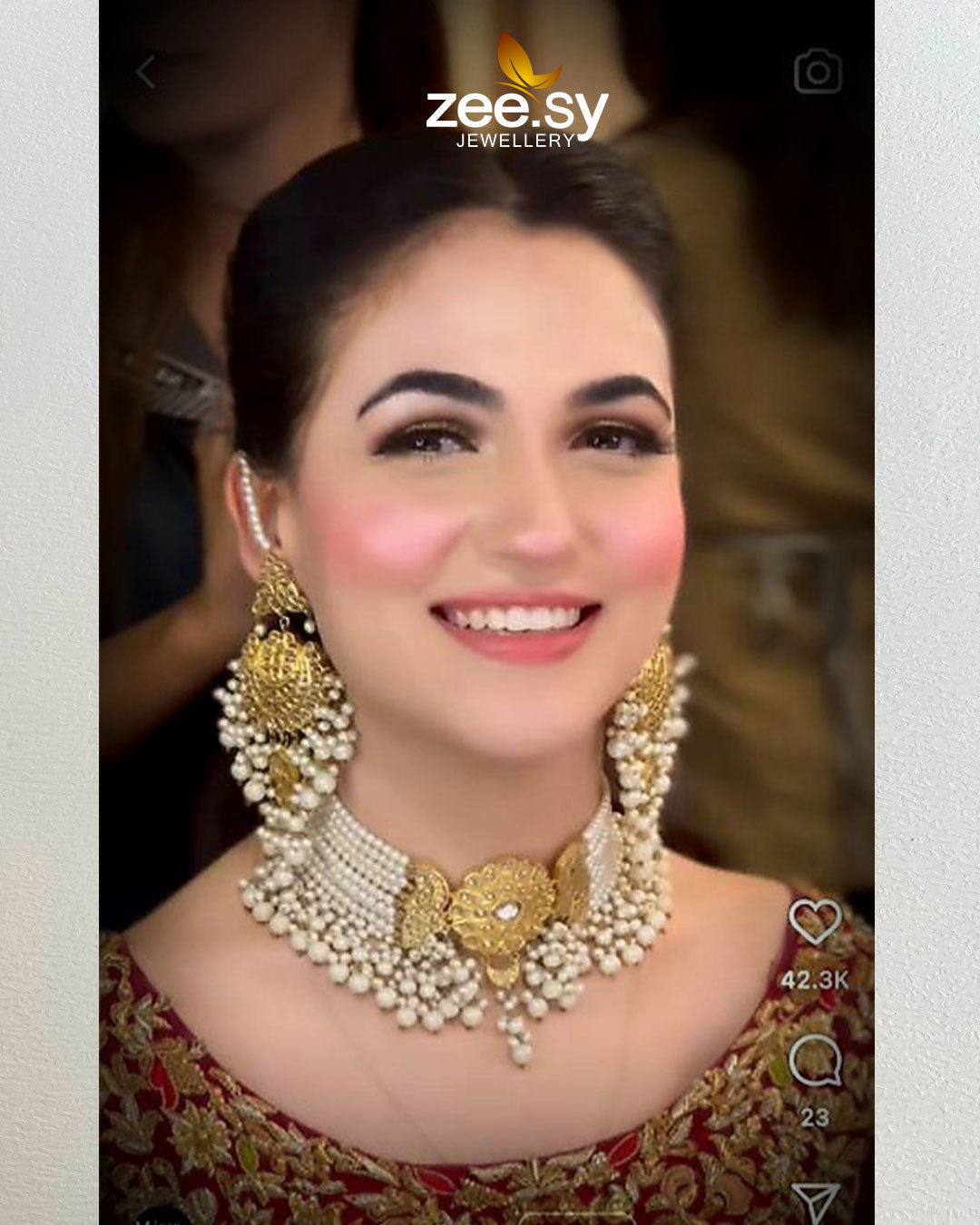 Mahnoor's Bridal Set Default Title