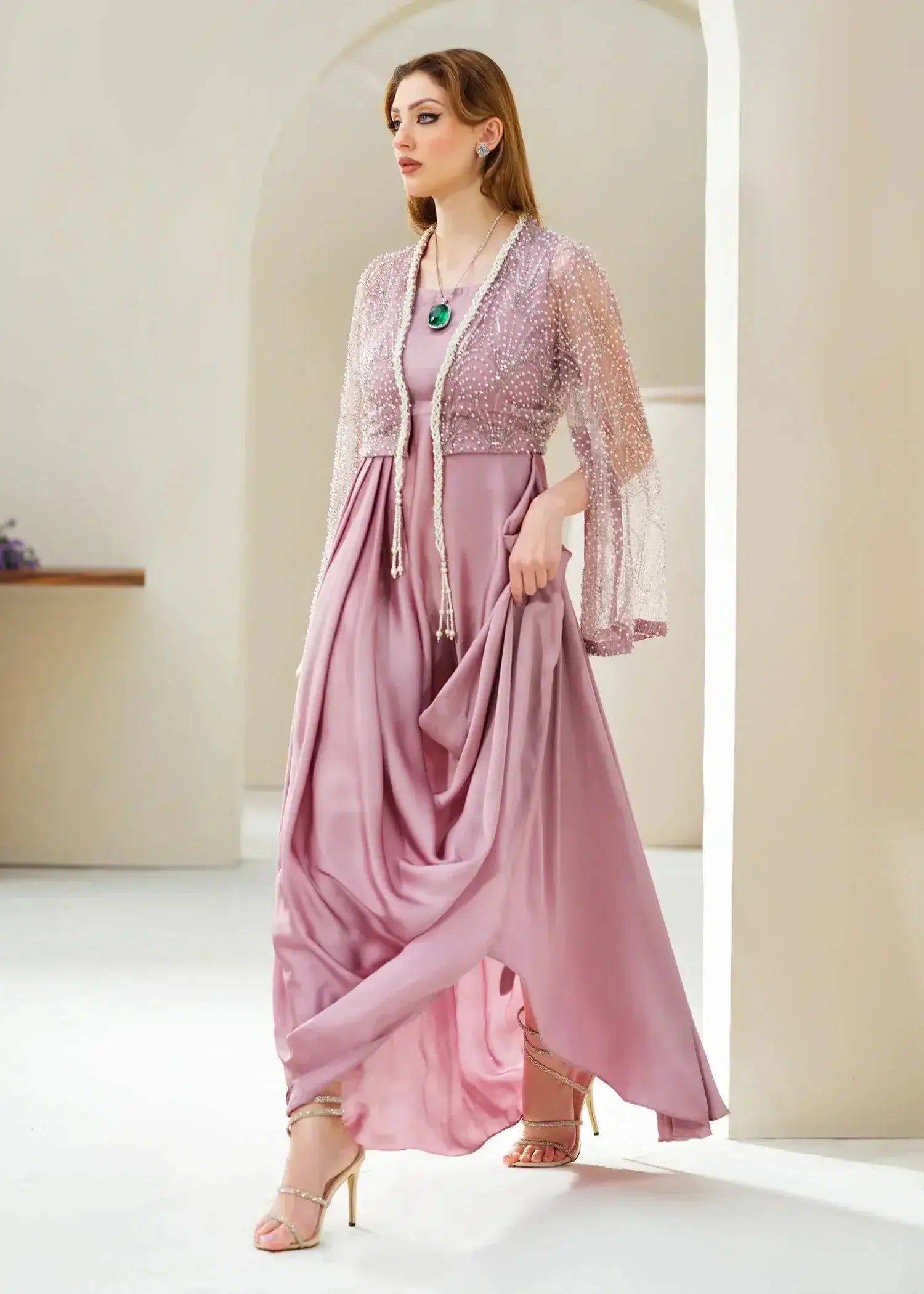 Mahum Asad | Forever and Ever Formals | Lily - Pakistani Designer Dress - by Mahum Asad | Type: Formal - 100% Original at Saira Sultan
