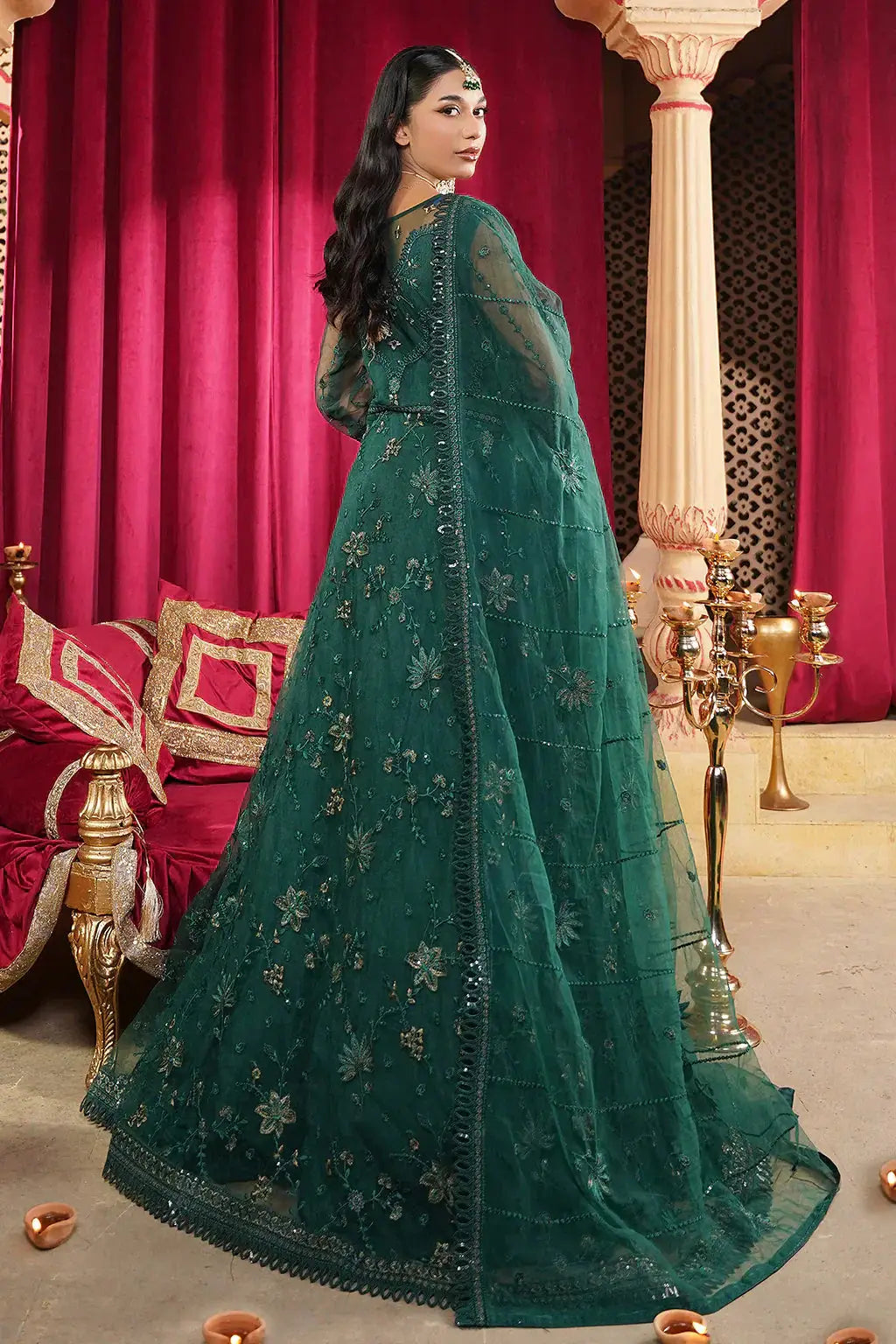 Maryams | Aarzu Formals | A-7001 - Pakistani Designer Dress - by Maryams | Type: Formal - 100% Original at Saira Sultan