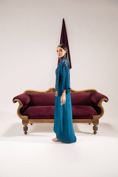 Maria Osama Khan | Tiffany Formals | Sapphire - Pakistani Designer Dress - by Maria Osama Khan | Type: Formal - 100% Original at Saira Sultan