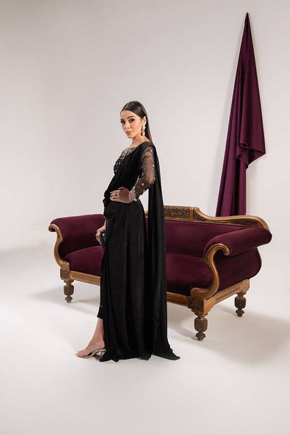 Maria Osama Khan | Tiffany Formals | Obsidian - Pakistani Designer Dress - by Maria Osama Khan | Type: Formal - 100% Original at Saira Sultan