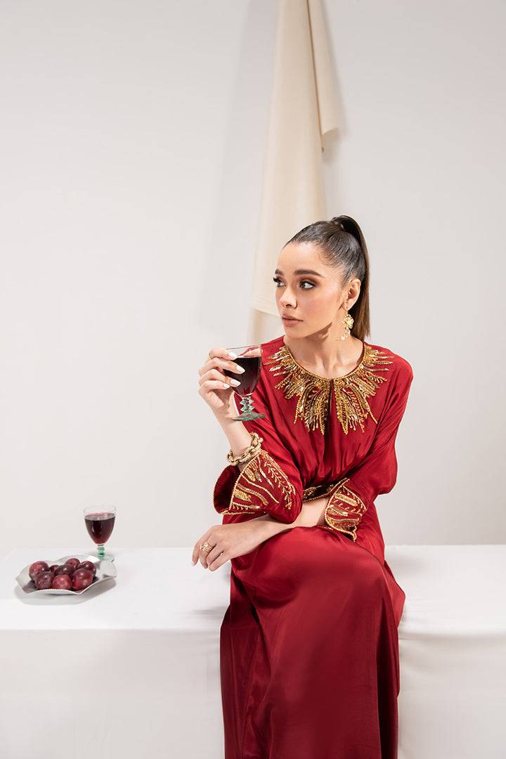 Maria Osama Khan | Tiffany Formals | Ruby - Pakistani Designer Dress - by Maria Osama Khan | Type: Formal - 100% Original at Saira Sultan