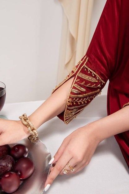 Maria Osama Khan | Tiffany Formals | Ruby - Pakistani Designer Dress - by Maria Osama Khan | Type: Formal - 100% Original at Saira Sultan