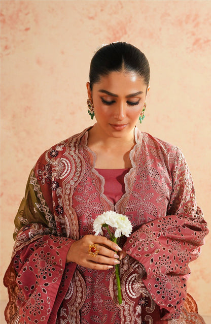 Maryum N Maria | Eid Luxury Lawn 24 | Roshan - Pakistani Designer Dress - by Maryum N Maria | Type: Luxury - 100% Original at Saira Sultan