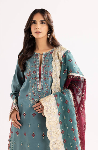 Maryum N Maria | Eid Luxury Lawn 24 | Laila - Pakistani Designer Dress - by Maryum N Maria | Type: Luxury - 100% Original at Saira Sultan