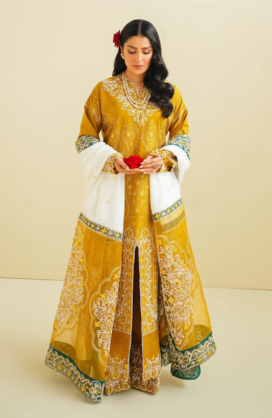 Maryum N Maria | Eid Luxury Lawn 24 | Sarah - Pakistani Designer Dress - by Maryum N Maria | Type: Luxury - 100% Original at Saira Sultan