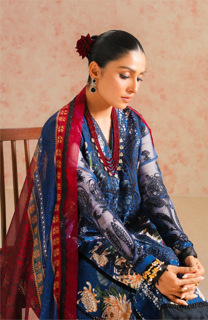 Maryum N Maria | Eid Luxury Lawn 24 | Tazmeen - Pakistani Designer Dress - by Maryum N Maria | Type: Luxury - 100% Original at Saira Sultan