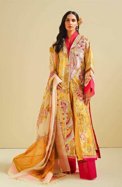 Maryum N Maria | Eid Luxury Lawn 24 | Zohreh - Pakistani Designer Dress - by Marym N Maria | Type: Luxury - 100% Original at Saira Sultan