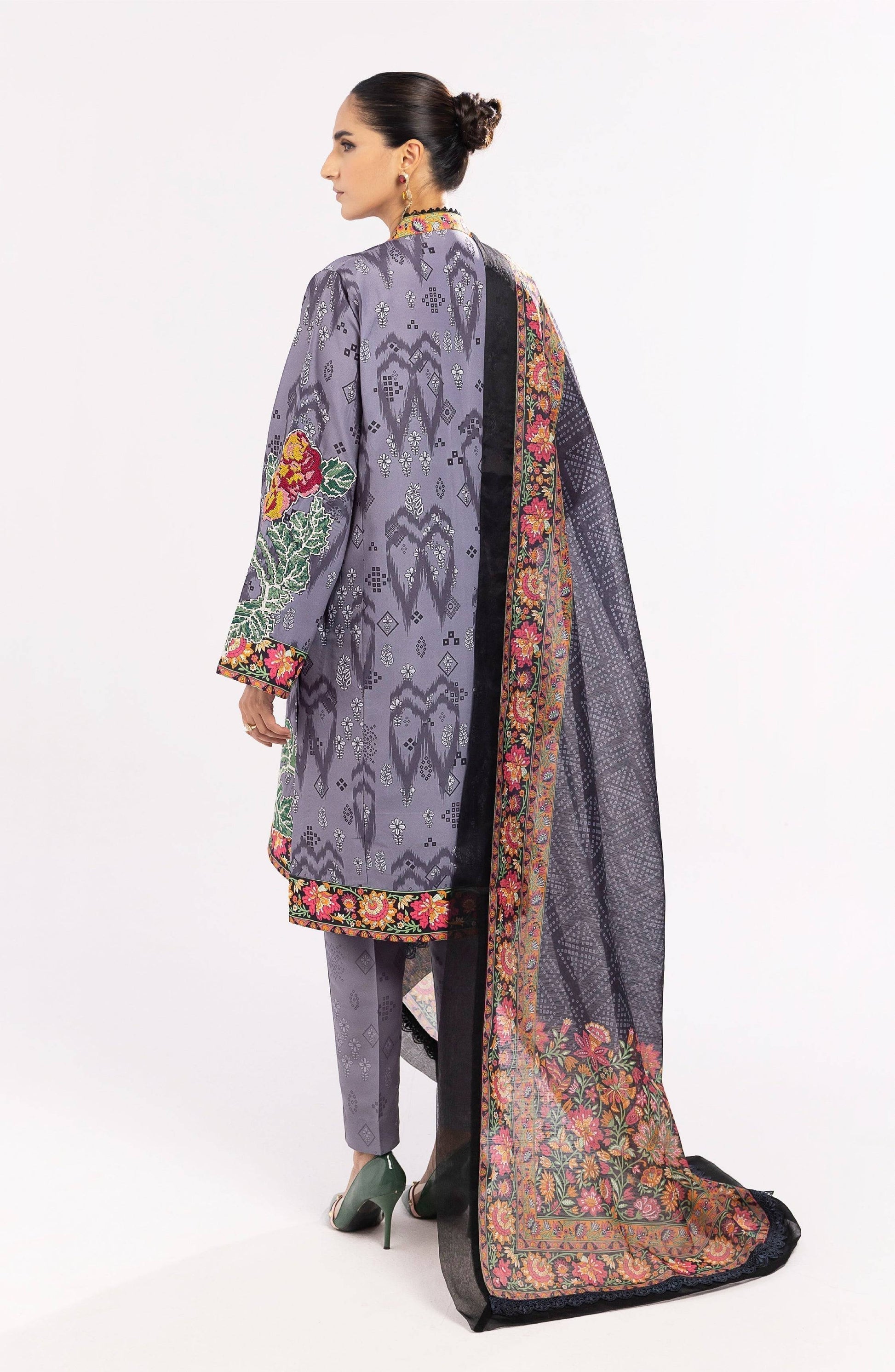 Maryum N Maria | Eid Luxury Lawn 24 | Nazm - Pakistani Designer Dress - by Marym N Maria | Type: Luxury - 100% Original at Saira Sultan