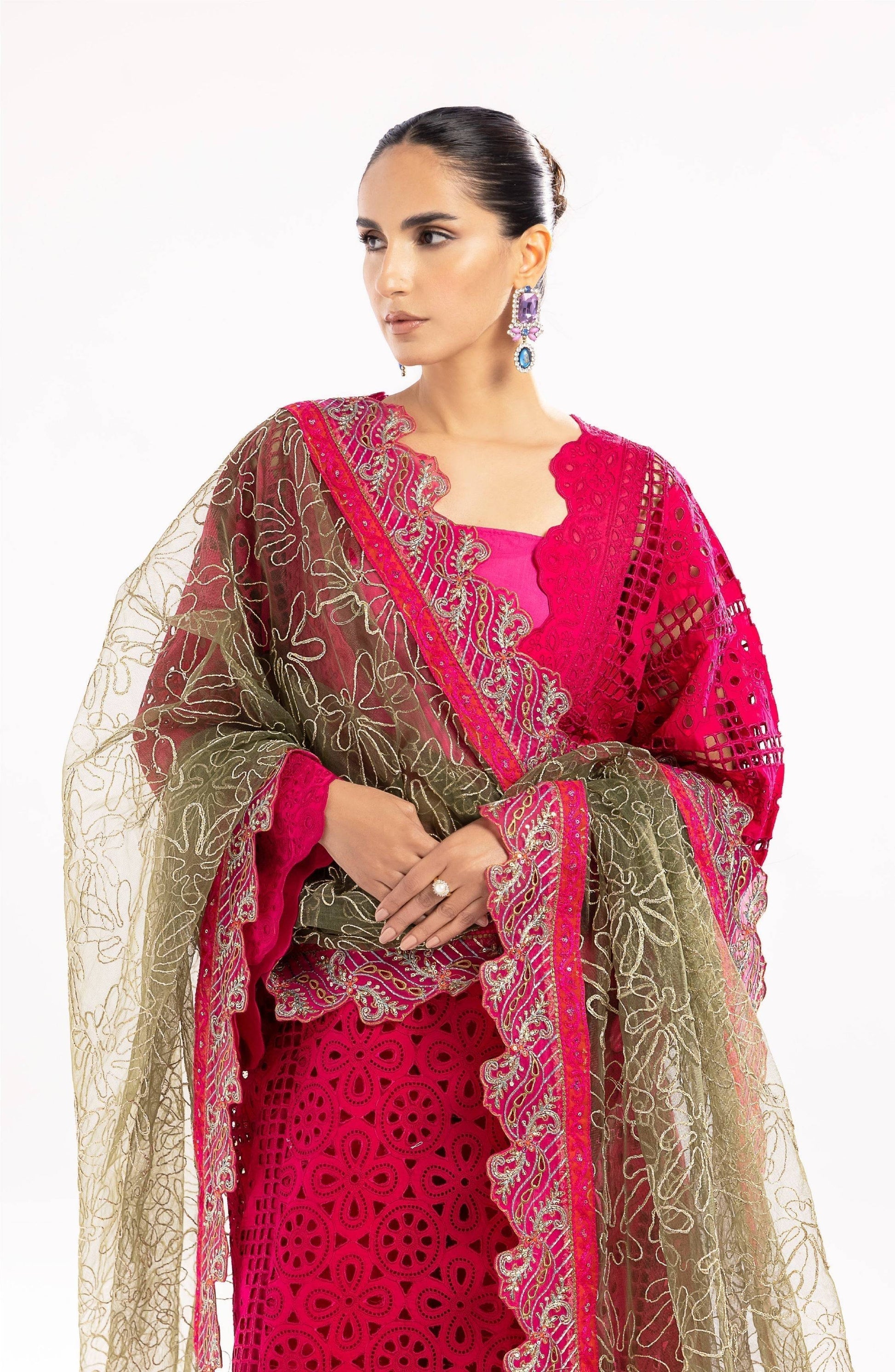 Maryum N Maria | Eid Luxury Lawn 24 | Yasmin - Pakistani Designer Dress - by Maryum N Maria | Type: Luxury - 100% Original at Saira Sultan