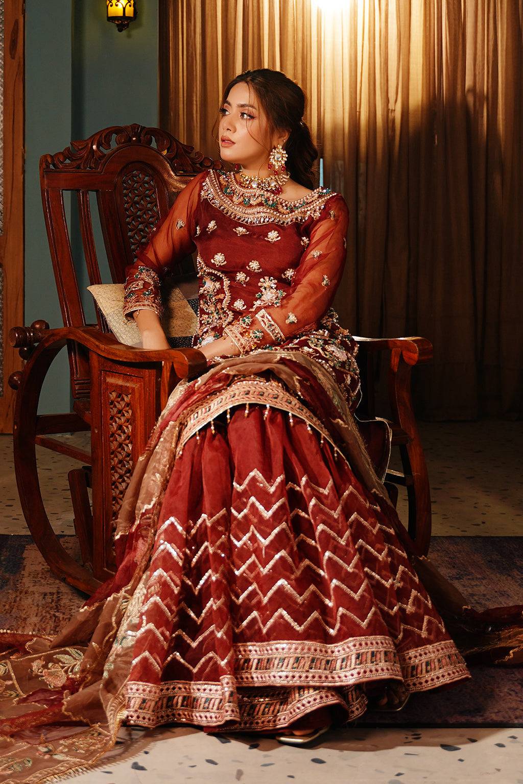 Maryams | Reet Formals | R-101 - Pakistani Designer Dress - by Maryams | Type: Formal - 100% Original at Saira Sultan