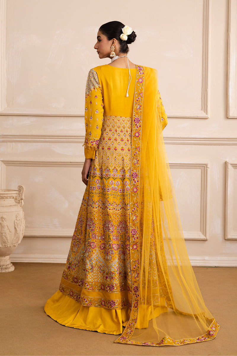 Maryum N Maria | Sia Collection 25 | ZARINA M mustard