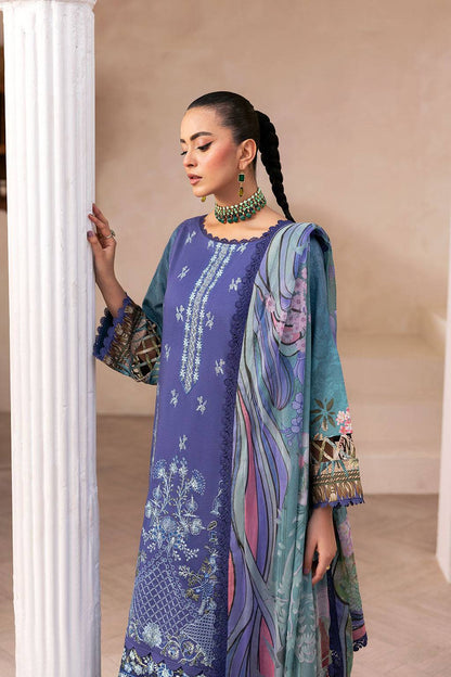 Ramsha | Mashaal Luxury Lawn |  L-1412 - Pakistani Designer Dress - by Ramsha | Type: Ladies Clothes - 100% Original at Saira Sultan