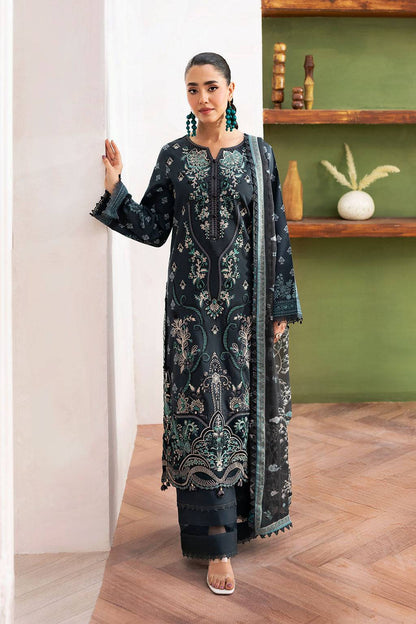 Ramsha | Mashaal Luxury Lawn | L-1408 - Pakistani Designer Dress - by Ramsha | Type: Ladies Clothes - 100% Original at Saira Sultan