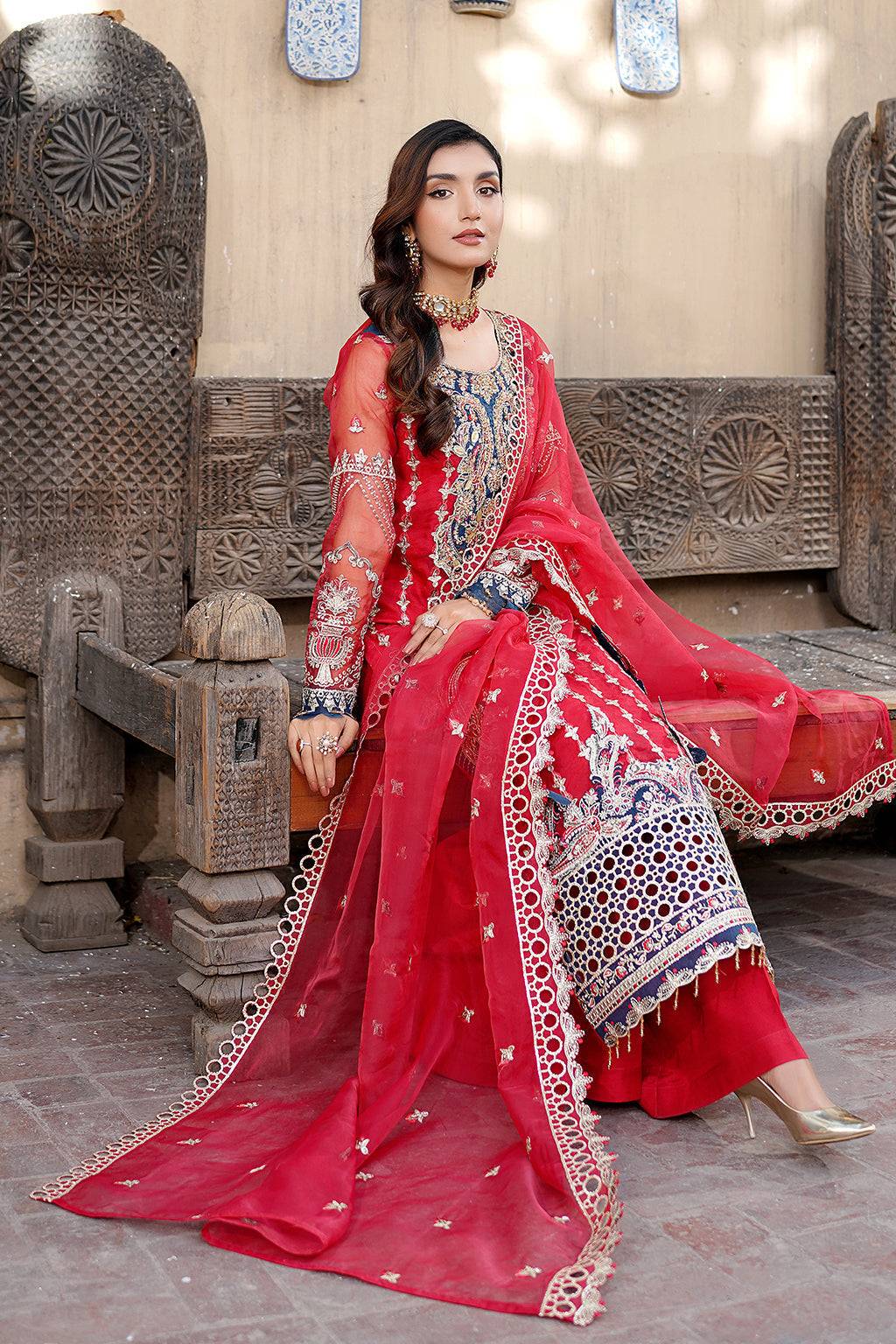 Maryams | Lemilsa Collection | L-809 - Pakistani Designer Dress - by Maryams | Type: Formal - 100% Original at Saira Sultan
