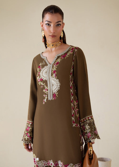 Saira Shakira | Basic Pret 25 | Moss - Pakistani Designer Dress - by Saira Shakira - Type : Ladies Clothes - 100% Original at Saira Sultan