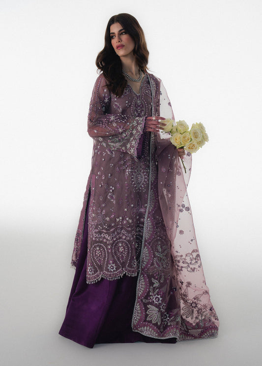 Sadaf Fawad Khan | Festive 25 | Wistful Mauve - Pakistani Designer Dress - by Sadaf Fawad Khan - Type : Ladies Clothes - 100% Original at Saira Sultan