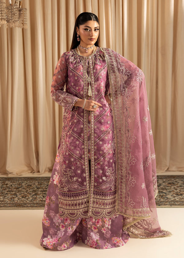 Maryum N Maria | Vasl Pret | UN-08 - LAVENDER by Diara Couture - Designer Dress - Type : Ladies Clothes - Available at Saira Sultan - 100% Original 