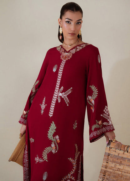 Saira Shakira | Basic Pret 25 | Flame - Pakistani Designer Dress - by Saira Shakira - Type : Ladies Clothes - 100% Original at Saira Sultan