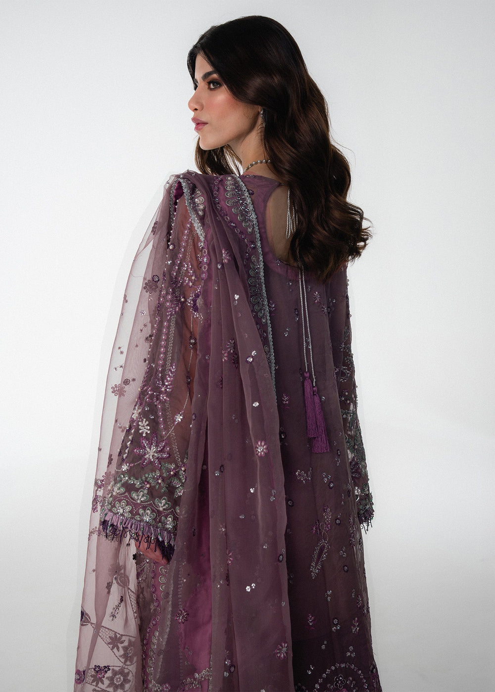Sadaf Fawad Khan | Festive 25 | Wistful Mauve - Pakistani Designer Dress - by Sadaf Fawad Khan - Type : Ladies Clothes - 100% Original at Saira Sultan