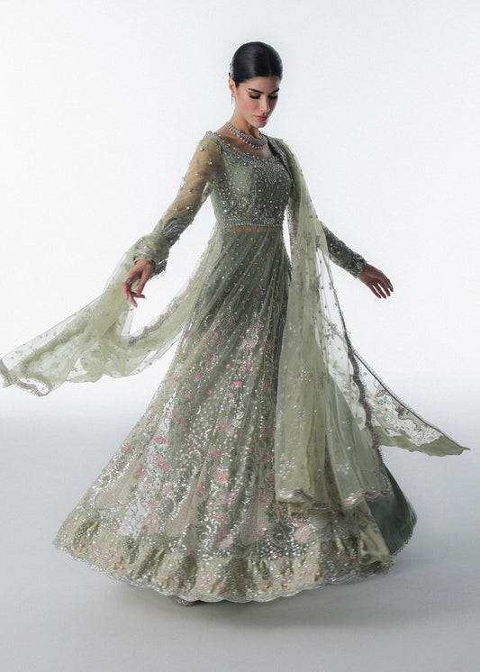 Sadaf Fawad Khan | Festive 25 | Seafoam - Pakistani Designer Dress - by Sadaf Fawad Khan - Type : Ladies Clothes - 100% Original at Saira Sultan