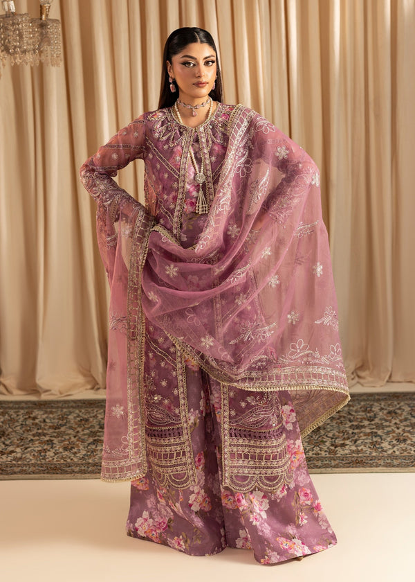 Maryum N Maria | Vasl Pret | UN-08 - LAVENDER by Diara Couture - Designer Dress - Type : Ladies Clothes - Available at Saira Sultan - 100% Original 