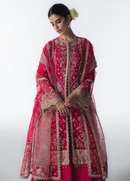 Sadaf Fawad Khan | Festive 25 | Fuschia Rose - Pakistani Designer Dress - by Sadaf Fawad Khan - Type : Ladies Clothes - 100% Original at Saira Sultan